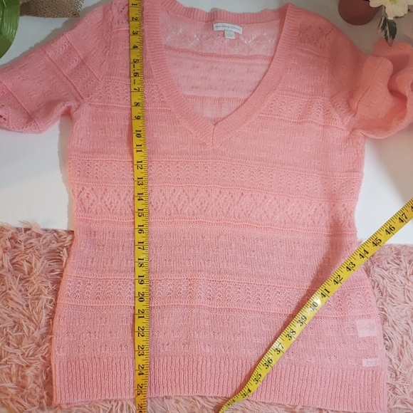 New York & company V neck , 3/4 sleeve S zs - Picture 7 of 8